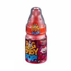 BAZOOKA CANDY Big Baby Pop Jordbær & Cola 32 g