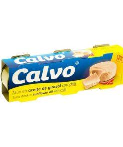 CALVO Tuna Med chili 3x80 g