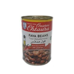 CHTAURA Fava Beans Med Rød Pepper 400 g