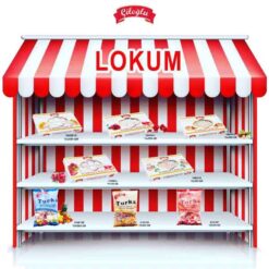 CILOGLU Tyrkisk Delight Med frukt 350 g