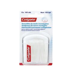 COLGATE TANNSTIKKER PLAST 100stk