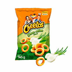 CHEETOS Grønn Onion Smak Chips 130 g