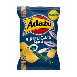 Å være sammen med venner er ikke tenkelig uten tilstedeværelsen av potetgull. Det er en enkel og smakfull måte å gjøre hver dag til en liten feiring og skape en følelse av fellesskap. Velg mellom en rekke smaker som alle vil like! Mens du spiser «Ādažu čipsi'', forblir alt ditt daglige stress bak, og du kan nyte oppholdet fullt ut med folk som står deg nær. Bare den populære smaken av "Ādažu čipsi" er elsket så høyt og er i stand til å forene mennesker!