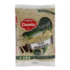 DAMLA Grønne linser Yesil Mercimek 2 Kg