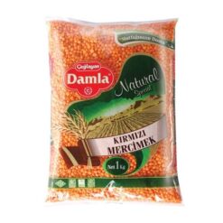 DAMLA Rød linser football Kirmizi Mercimek 1 Kg