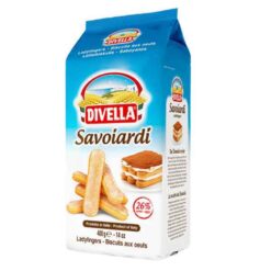 DIVELLA Savoiardi Finger Kjeks 400 g