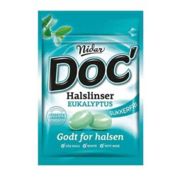 DOC Halslinser Eukalyptus Sukkerfri 50 g