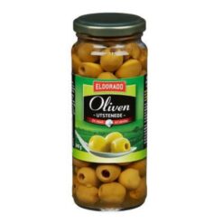 ELDORADO Grønn oliven Uten Stein 340 g