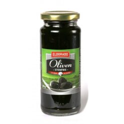 ELDORADO Svart Oliven Uten Stein 340 g