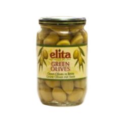 ELITA Grønn Oliven Uten Stein 700 g