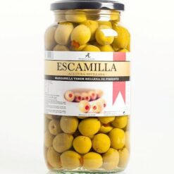 ESCAMILLA Grønn Oliven Med paprika 930 g