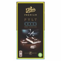 FREIA Fylt Kokos Mørk Sjokolade 150 g