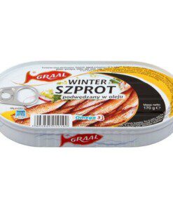 Vinterbrisling i olje er et fiskeprodukt av høy kvalitet, ideelt for folk som verdsetter smak og sunn mat.  brisling av beste kvalitet, som er kaldrøkt, noe som gir den en delikat, men intens smak.
