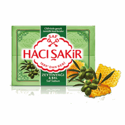 HACI SAKIR Olivenolje&Honning Såpe 4X150 g