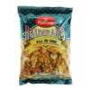 Haldirams All in One er en smakfull og variert indisk snacksblanding, perfekt for de som ønsker å nyte forskjellige smaker i én bit. En unik blanding av krydder, søtt og en hel masse knas! Crunchy cornflakes, tørkede nøtter, rosiner og vår varemerke sprø namkeen kombineres for å lage denne uimotståelige, leppesmellende snacksen.