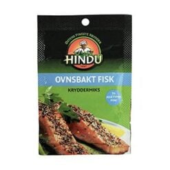 HINDU ovnbakt fisk kryddermiks pose 12 g