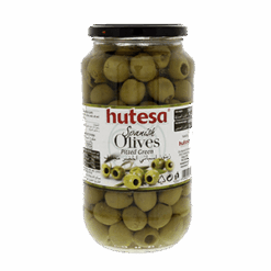 HUTESA Grønn Oliven Uten Stein 900 g