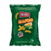 Bit i en av de deilige Herr's® Jalapeño Poppers ostekrøllene med smak, og den kan kanskje returnere tjenesten. Fordi bak den store, cheddar-cheesy-smaken er en fin liten klype jalapeñopepper som pakker litt pift. Ikke si at vi ikke advarte deg