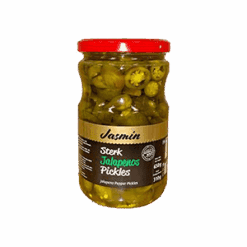 JASMIN Sterk Jalapeno Pepper Syltede 360 g