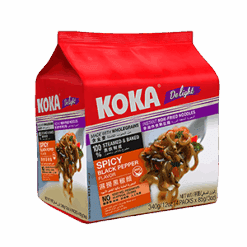 KOKA Sterk Black Pepper Flavor Noodles 340 g