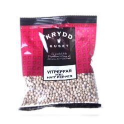 KRYDDHUSET Vitpeppar Hel 25 g