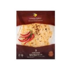 LEICESTER Bakery Sterk naanBrød 3pk