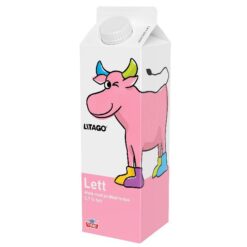 Litago Lettere Jordbærsmak 0.5 L