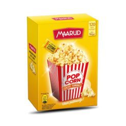 MAARUD POPCORN EKTE SMØR 3X80 g