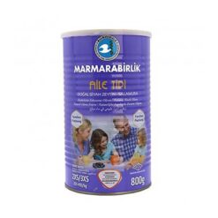 MARMARA BIRLIK Aile Tipi Famile Type Svart Oliven Med Stein 800 g
