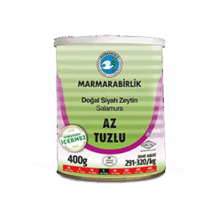 MARMARA BIRLIK Svart Salamura Oliven Mindre Salt 400 g