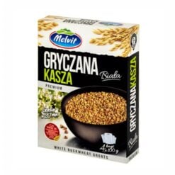 MELVIT Gryczana kasza biala 4x100 g