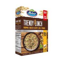 MELVIT Trendy Lunch mhammas Ris 4x100 g