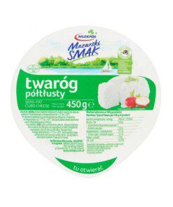 MLEKPOL Twarog Poltlusty 450 g