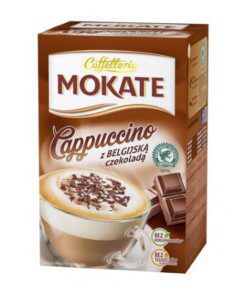 MOKATE Cappuccino Med belgian choco 150 g