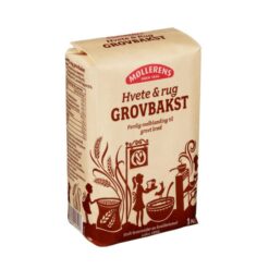 MØLLERENS grovbakst hvete rug 1 Kg