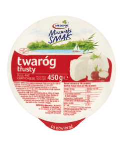 MLEKOVITA Ostemasse Twarog Polski Tlusty 230 g