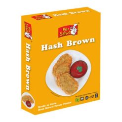 Prøv den sprø perfeksjon av Monsalwa Hash Browns. Laget av førsteklasses poteter, våre hash browns er den ideelle snacks eller tilfredsstillende siderett. Nyt den sprø, smakfulle godheten i hver bit.