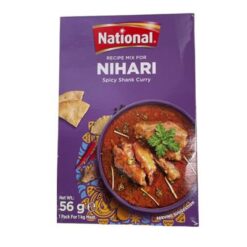 Unn deg tradisjonell Delhi Nihari fra hjemmet ditt ved å bruke National Delhi Nihari Recipe Mix; som er tilberedt av pakistanske mateksperter; ved å bruke den ultimate blandingen av krydder og urter.