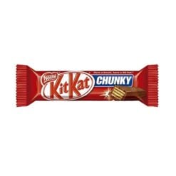 Nestle KitKat Chunky Bar Wafer Wafer Stick In Milk Chocolate 40g ✅ KitKat Chunky – En pause for søt nytelse! ✅ Vil du føle deg sprø i hver bit?