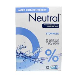 NEUTRAL Farget & Hvitt Tøy Storvask 5.27 Kg Sensitive Skin
