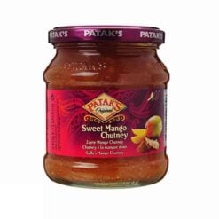 En søt og fyldig chutney. Tradisjonelt servert som tilbehør på det indiske bordet, men passer også godt til salater og sandwicher. Bland i rømme for dipp.