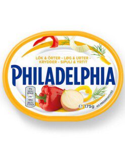 PHILADELPHIA Løk Og Urter 175 g