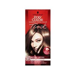 POLY Hår Farge Natural Brun Nr.39