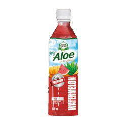 PURE PLUS My Aloe Vannmelon Aloe Vera Drikke 500 ml