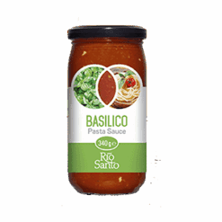 RIO SANTO Basilikum Pasta Saus 340 g