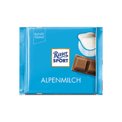 RITTER SPORT Alpenmilch AlpemelkeSjokolade 100 g