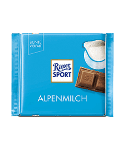 RITTER SPORT Alpenmilch AlpemelkeSjokolade 100 g