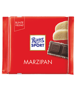 RITTER SPORT Marzipan AlpemelkeSjokolade 100 g