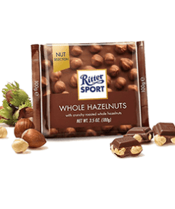 RITTER SPORT Voll Nuss Hasselnøtt Sjokolade 100 g