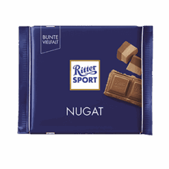 RITTER SPORT Nugat AlpemelkeSjokolade 100 g